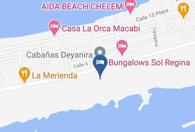 Progreso - Jaalk'ab Cabanas Maps