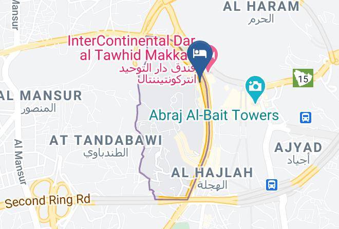 Mecca - Jabal Omar Hyatt Regency Makkah Maps