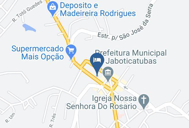 Jaboticatubas - Jabo Inn Hotel Maps