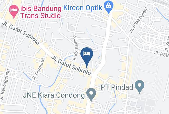 Bandung - Jabrix Hotel Maps