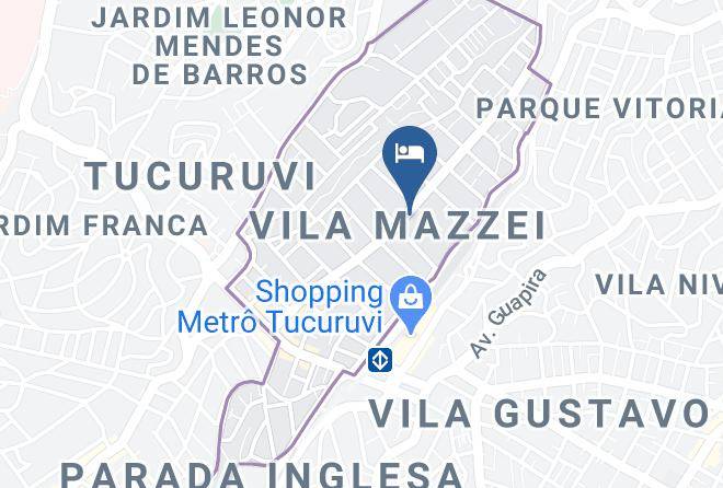 Sao Paulo Tucuruvi - Jabuticaba Hotel Maps