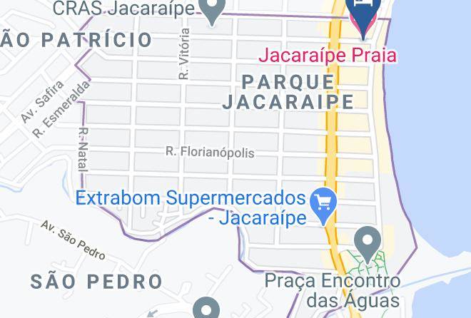 Serra - Jacaraipe Praia Hotel Maps