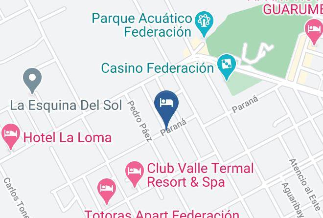 Federacion - Jacaranda Bungalows Maps