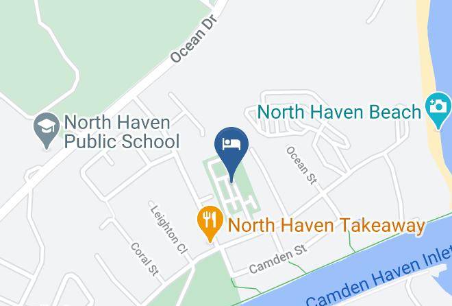 Port Macquarie Hastings - Jacaranda Holiday Park Maps