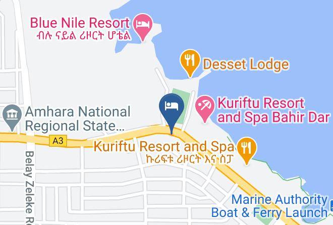 Bahir Dar - Jacaranda Hotel Bahir Dar Maps