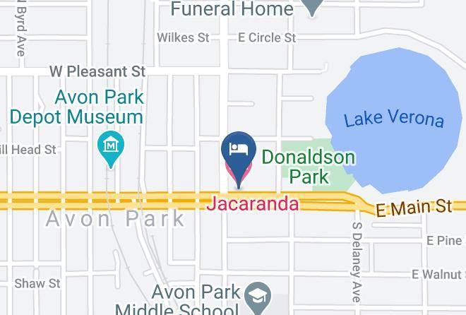 Highlands - Jacaranda Hotel Maps