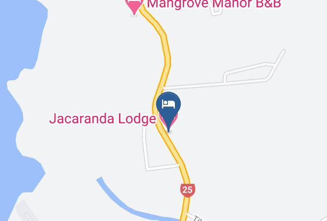 Thames Coromandel - Jacaranda Lodge Maps