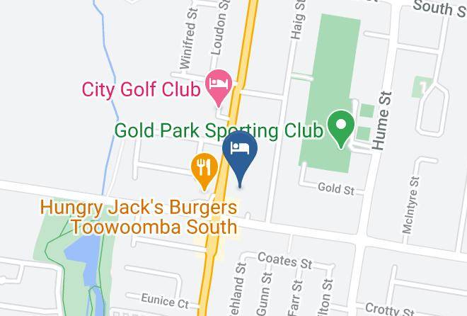 Jacaranda Place Motor Inn Map