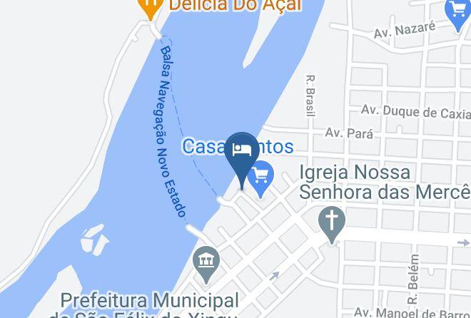 Sao Felix Do Xingu - Jacare Palace Hotel Maps