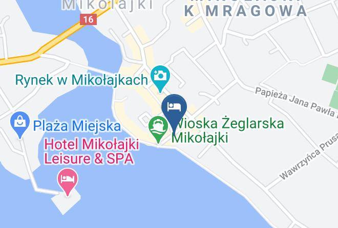 Mragowski - Jacht Futura 36 Bonawentura Maps