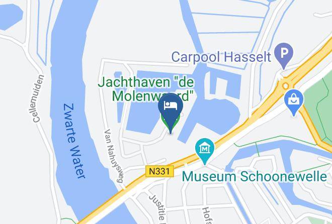 Zwartewaterland - Jachthaven De Molenwaard Maps