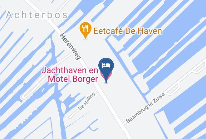 De Ronde Venen - Jachthaven En Motel Borger Maps
