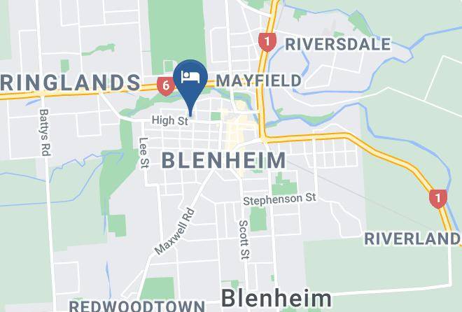 Blenheim - Jack's Backpackers Maps