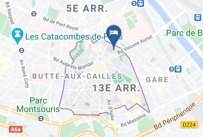 Paris - Jack's Hotel Maps