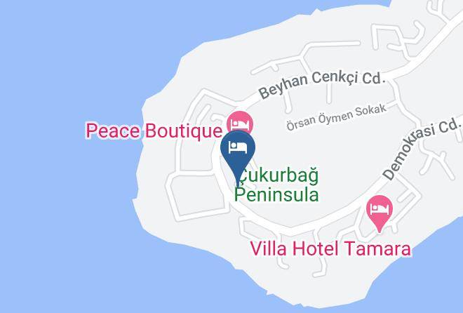 Kas - Jackey Butik Otel Maps