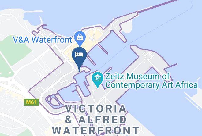 City Of Cape Town - Jackie O Luxury Yacht Maps