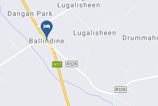Ballindine - Jackie's Bar Maps