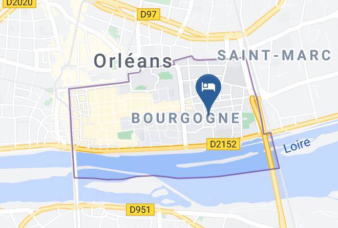 Loiret - Hotel Jackotel Maps