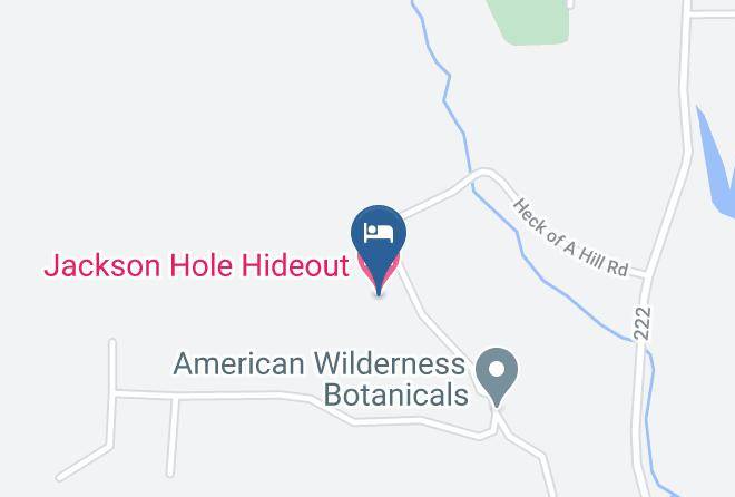 Teton - Jackson Hole Hideout Maps