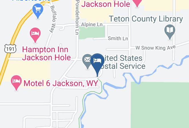 Teton - Jackson Hole Lodging Maps