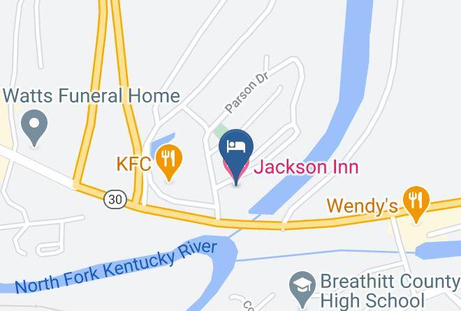 Jackson Inn Map