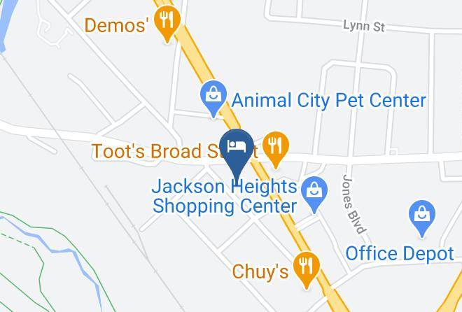 Jackson Motel Map