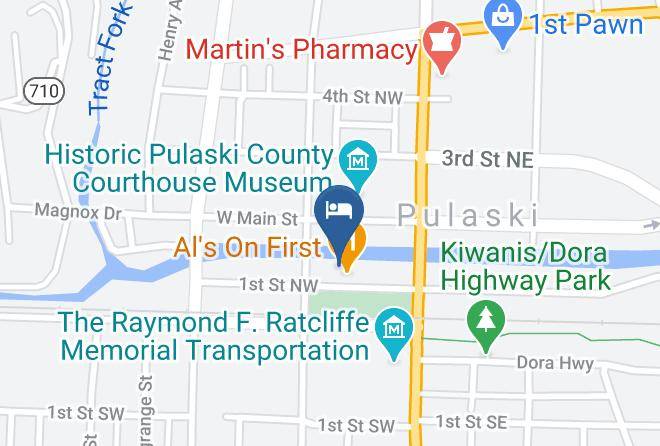 Pulaski - Jackson Park Inn Maps