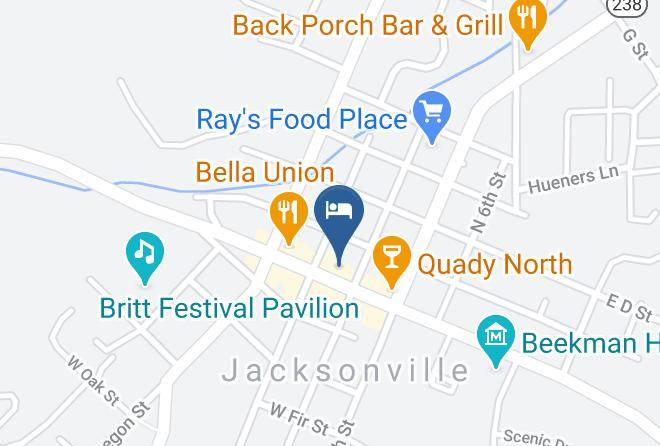 Jackson - Jacksonville Inn Maps