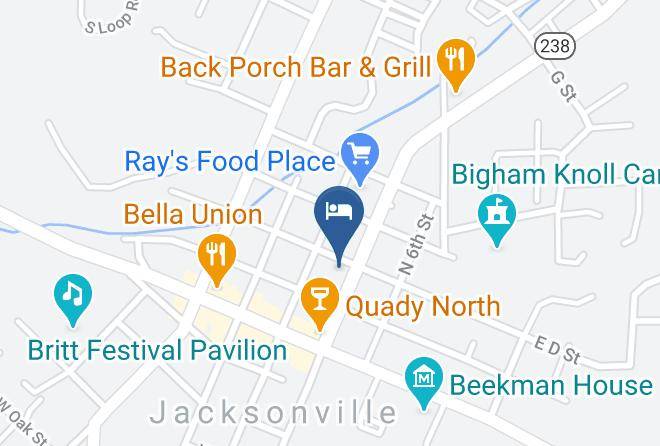 Jackson - Jacksonville's Magnolia Inn Maps