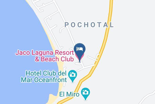 Garabito - Jaco Laguna Resort & Beach Club Maps