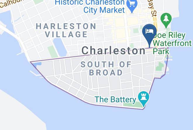 Charleston - Jacobson Building At 19 Broad Street Maps