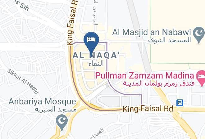 Jad Al Madina Hotel Map