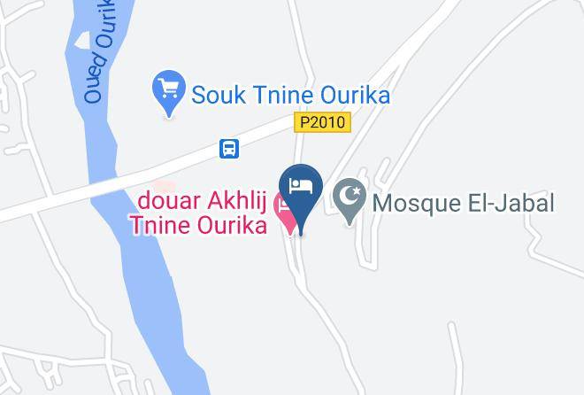 Marrakesh Tensift El Haouz - Jad Auberge Marrakech Maps