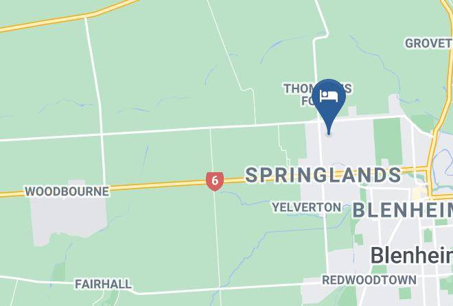 Blenheim - Jade Owl Bed And Breakfast Maps