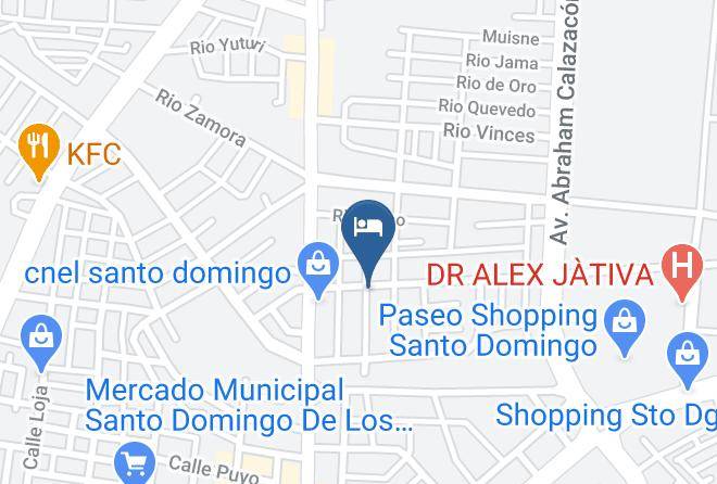 Santo Domingo - Jade Spa Maps