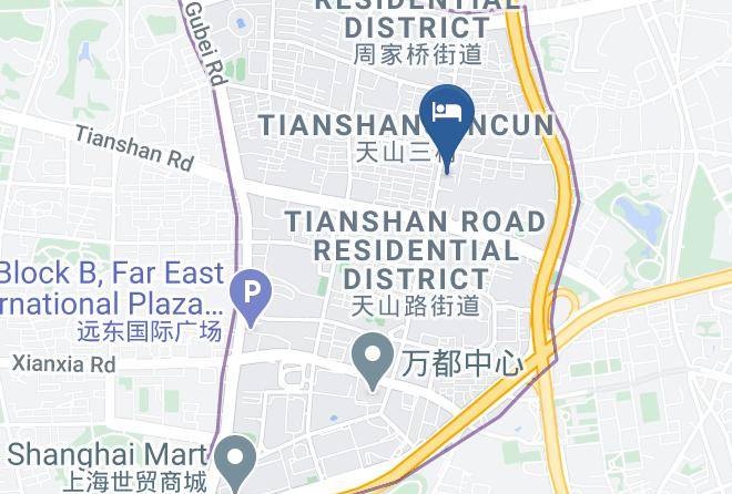 Changning District - Jadelink International Hotel Maps