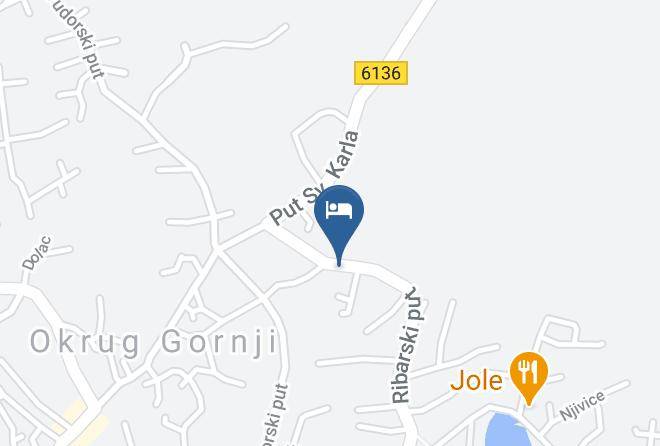 Donji Okrug - Jadranka Maps