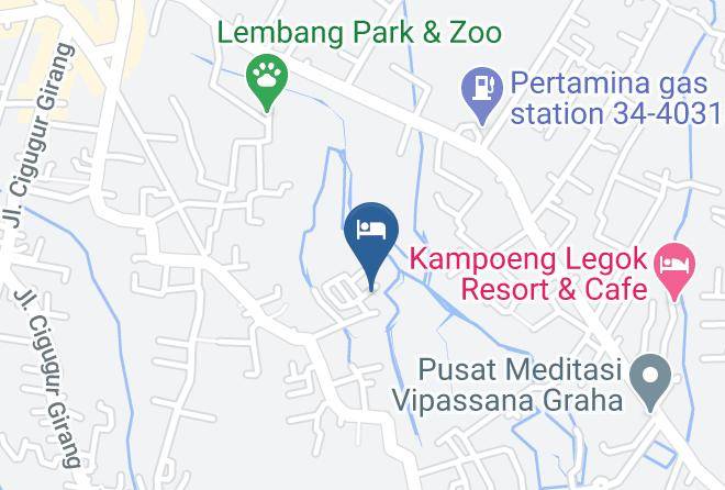 Bandung Barat - Jadul Adarapura Resort & Spa Maps