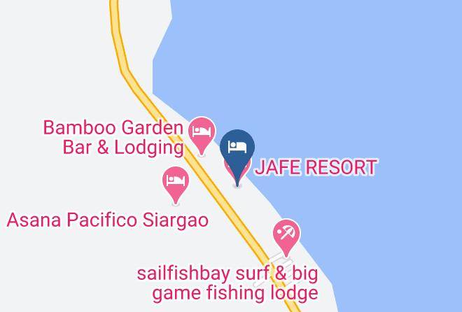 Surigao Del Norte - Jafe Resort Maps