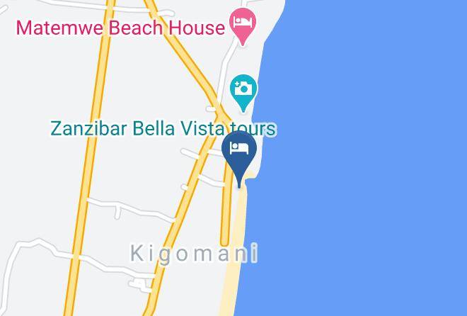Zansibar North Central - Jafferji Beach Retreat Maps