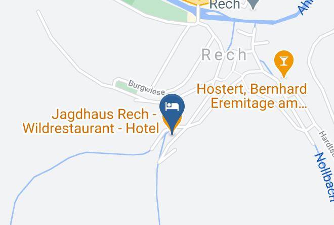 Ahrweiler - Jagdhaus Rech Wildrestaurant Hotel Maps