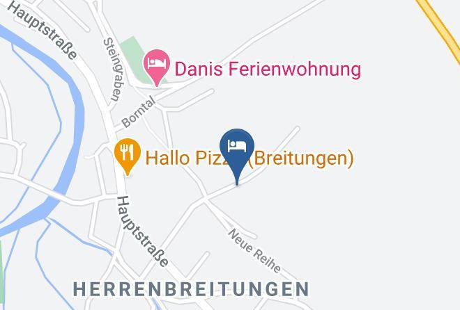 Schmalkalden Meiningen - Jagdhaus Seeblick Maps