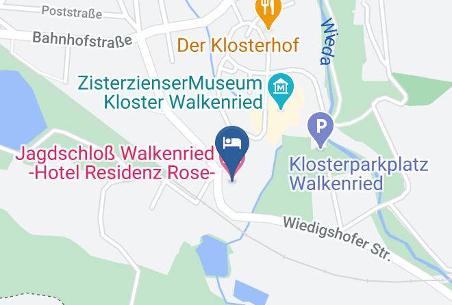 Gottingen - Jagdschlos Walkenried Hotel Residenz Rose Maps