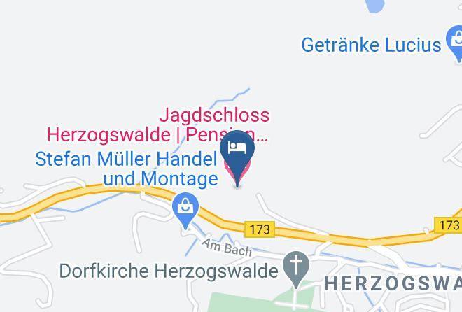 Sachsische Schweiz Osterzgebirge - Jagdschloss Herzogswalde Pension & Catering Maps