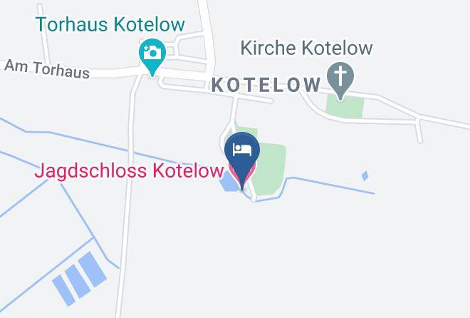 Mecklenburgische Seenplatte - Jagdschloss Kotelow Maps