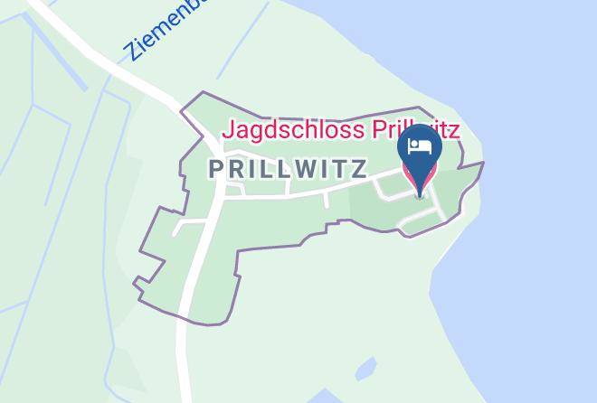 Mecklenburgische Seenplatte - Jagdschloss Prillwitz Maps
