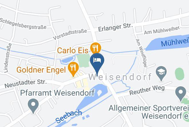 Erlangen Hochstadt - Jagerhof Hotel & Restaurant Maps