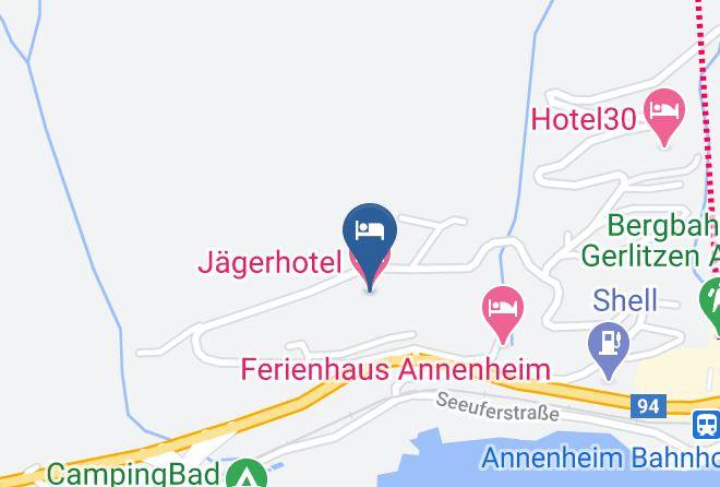 Villach Land - Jagerhotel Maps