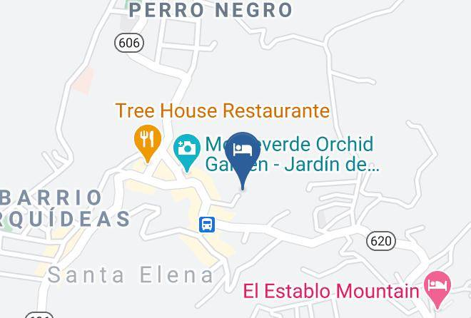 Monte Verde - Jaguarundi Lodge Maps