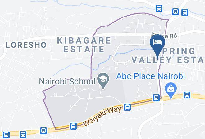 Nairobi - Jahazi Loft Maps